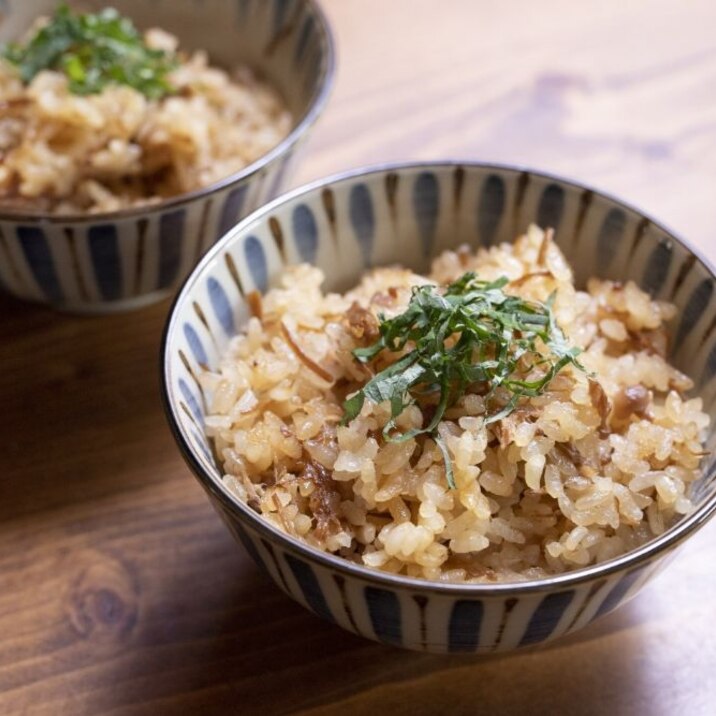 えのきとツナの炊き込みご飯